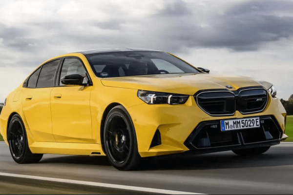 The 2025 BMW M5 High Performance PHEV Plug in Hybrid Sport Sedan