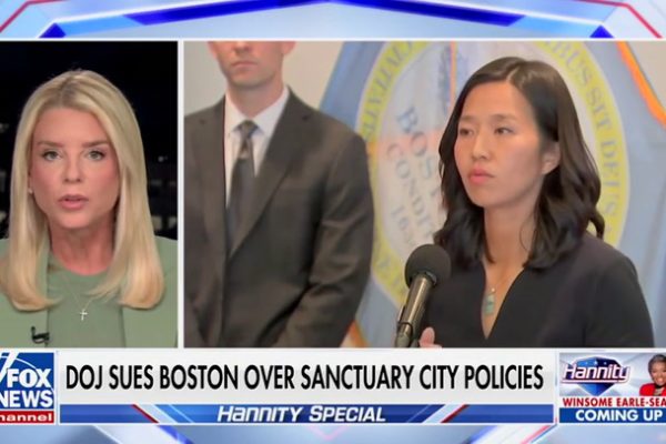 The attorney general suggested Boston Mayor Michelle Wu is somehow responsible for an alleged crime that occurred 100 miles outside city limits.