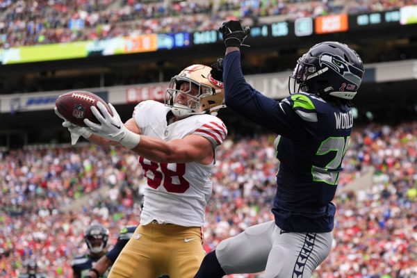 San Francisco 49ers’ Jake Tonges plays hero vs. Seattle Seahawks