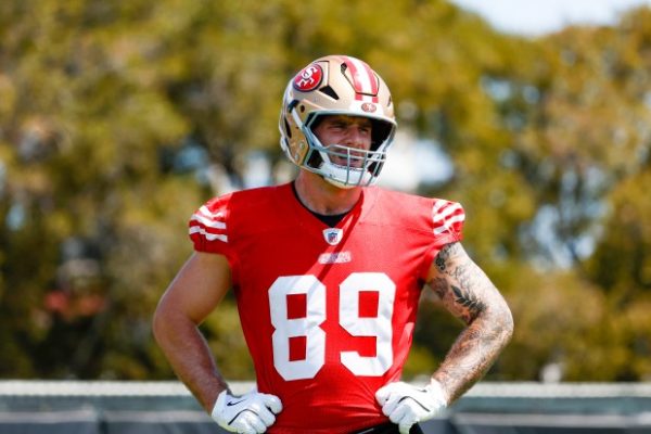 Luke Farrell relishes dirty work as 49ers’ new blocking tight end