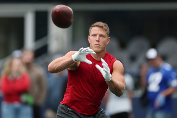 Christian McCaffrey is active after calf issue