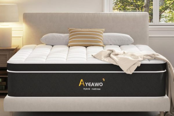 Amazon is selling a queen-sized hybrid mattress for only $200 that's 'soft in just the right places'