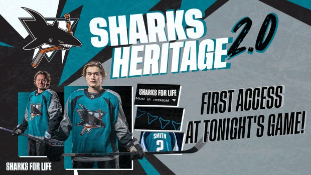 San Jose Sharks unveil Heritage 2.0 jerseys for this season