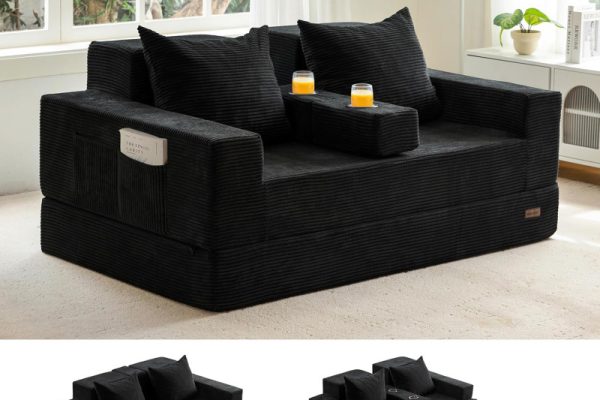 Amazon is selling a $540 loveseat sofa bed for $243 that's 'comfortable and sturdy'