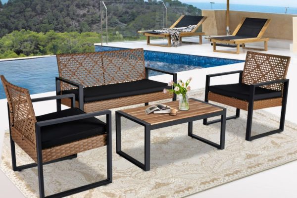 Walmart is selling a 'comfortable' $342 4-piece patio set for only $190