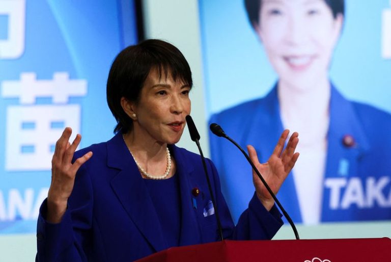 Japan ruling party picks Sanae Takaichi as new leader