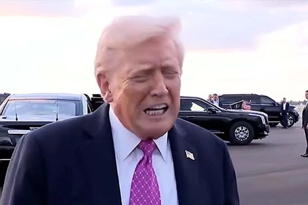 Trump Drops Whopper In Rant To Reporters As He Heads For Mar-a-Lago