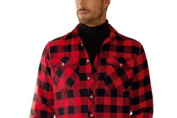 Walmart is selling a $33 flannel button-down for just $16 this week