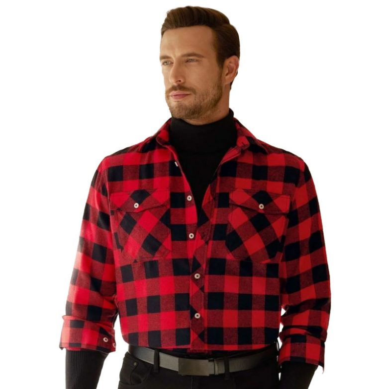 Walmart is selling a $33 flannel button-down for just $16 this week